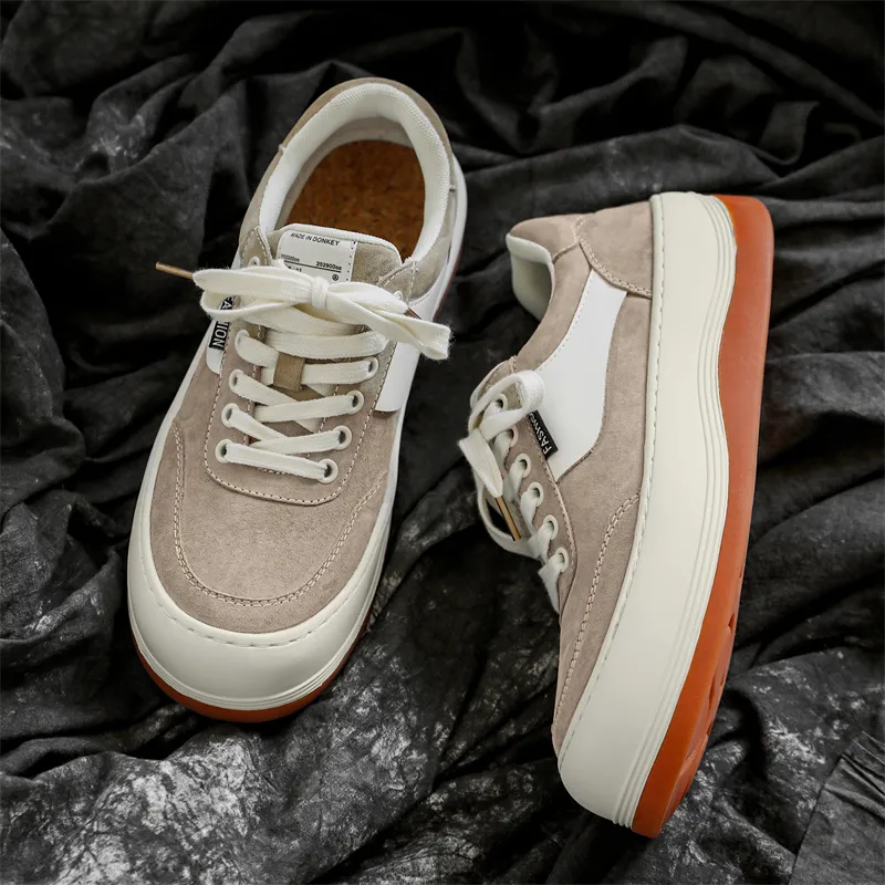 MODENGPAN Lightweight Low Top Skateboard Shoes Men's-22