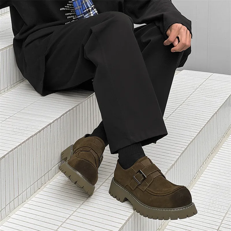 MODENGPAN Men's Casual Shoes Men Low Top-7