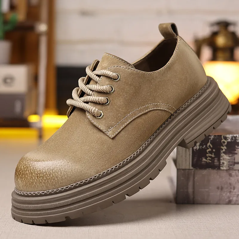 MODENGPAN Men's Casual Shoes Men Low Top-8