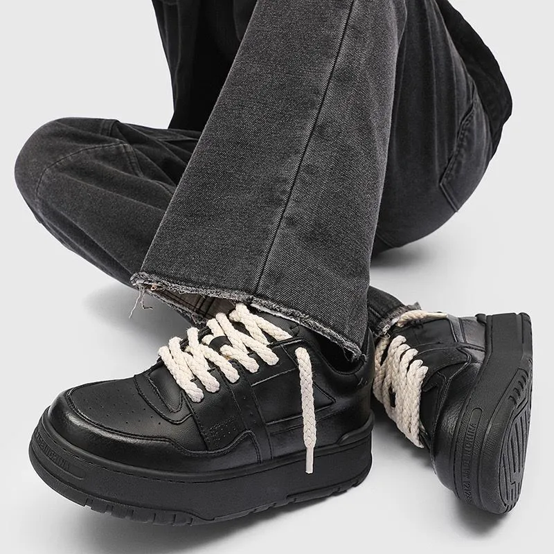 MODENGPAN Breathable Low Top Skateboard Shoes Men's-8