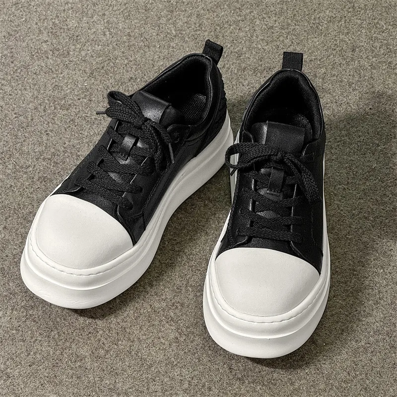 MODENGPAN Slip Resistant Low Top Skateboard Shoes Men's-4