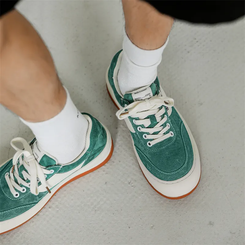 MODENGPAN Lightweight Low Top Skateboard Shoes Men's-8
