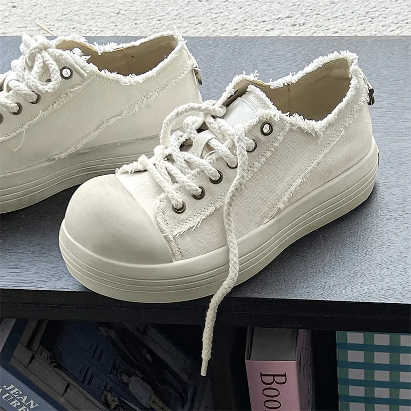 MODENGPAN Lightweight Low Top Canvas Shoes Unisex-6