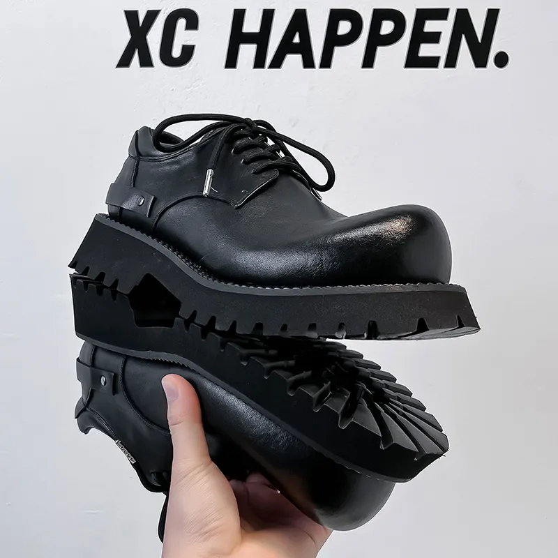 MODENGPAN Casual Shoes Men's Black-8