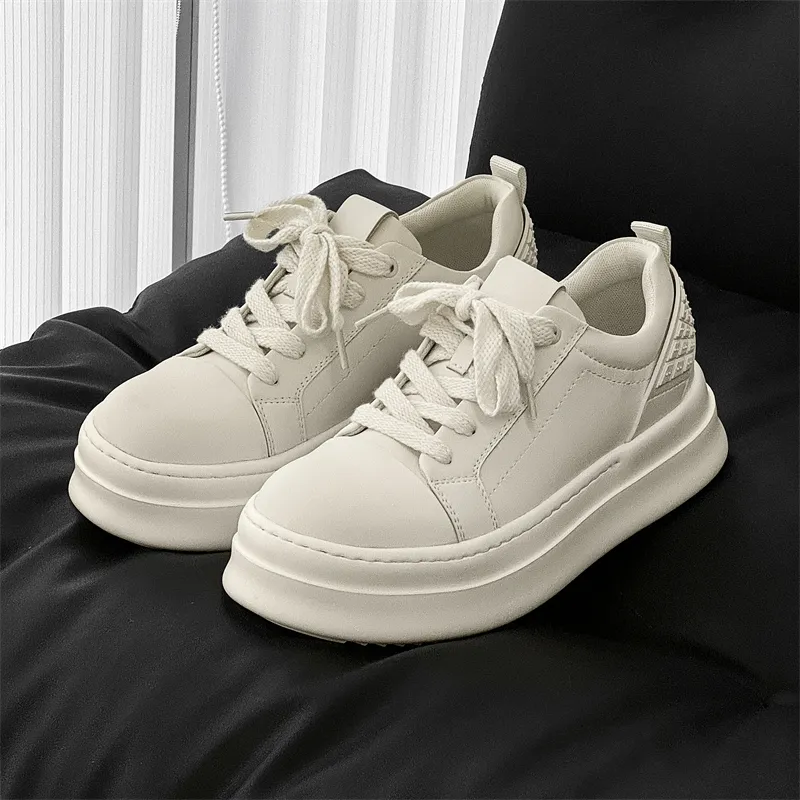 MODENGPAN Slip Resistant Low Top Skateboard Shoes Men's-7