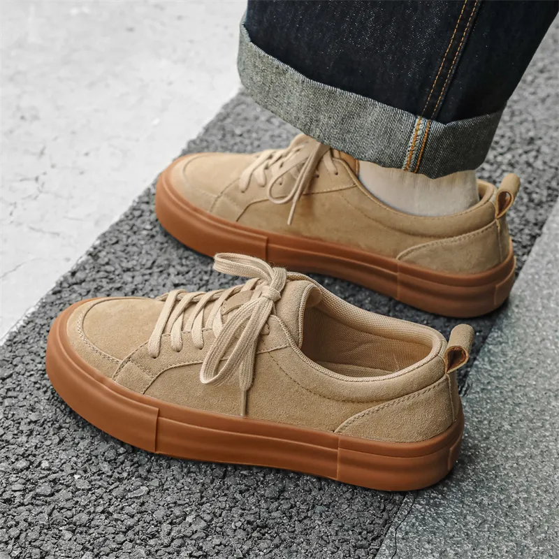 MODENGPAN Breathable Low Top Skateboard Shoes Men's-7