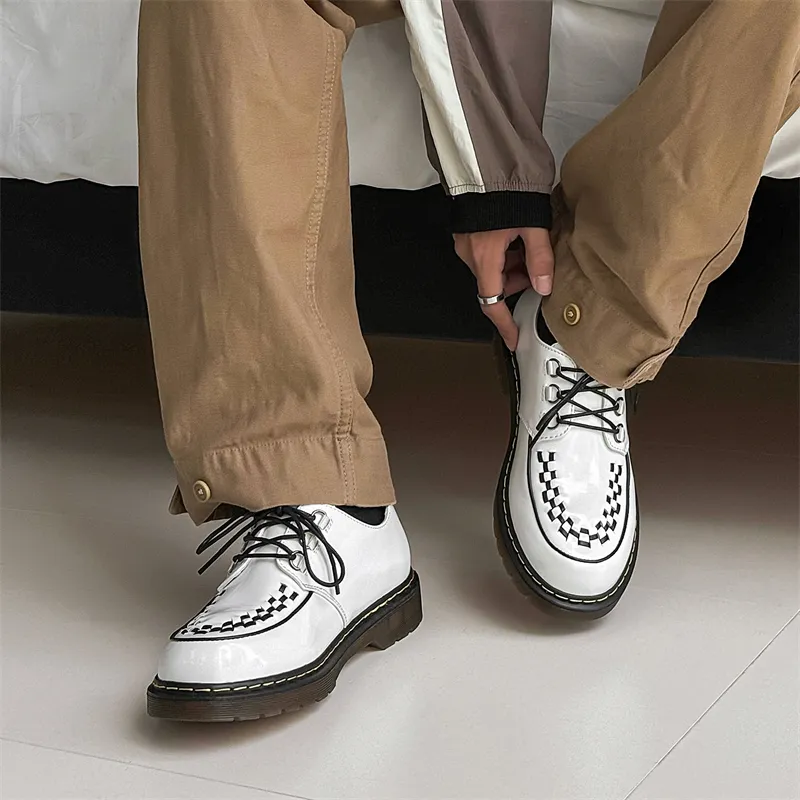 MODENGPAN Men's Casual Shoes Men Low Top-6