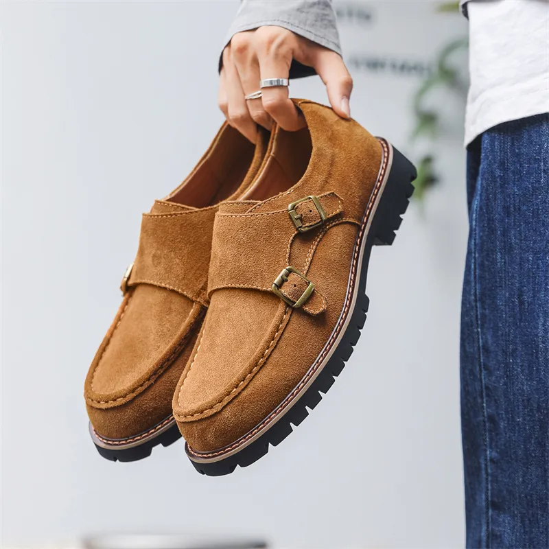 MODENGPAN Men's Casual Shoes Men Low Top-9