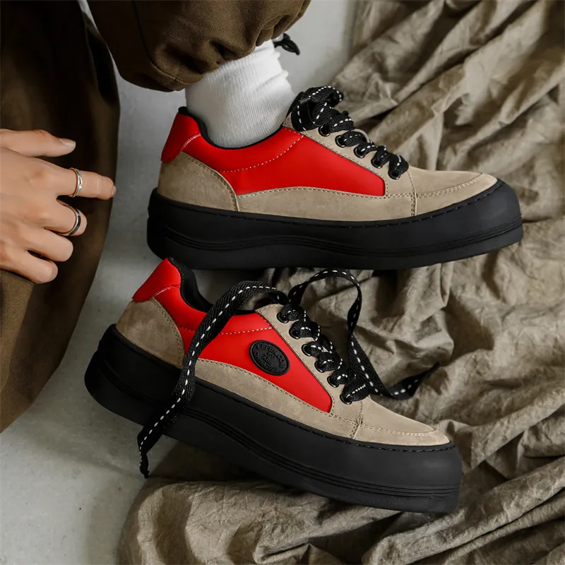 MODENGPAN Breathable Low Top Skateboard Shoes Men's-3