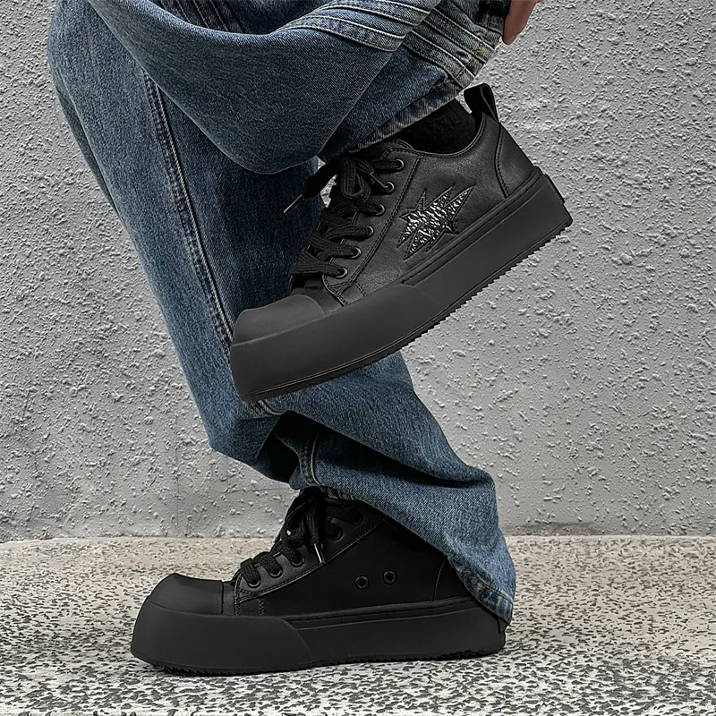 MODENGPAN Lightweight Low-Top Skateboard Shoes Unisex-9