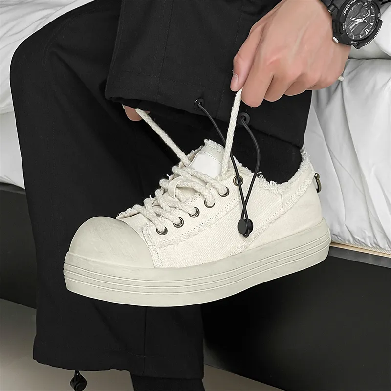 MODENGPAN Lightweight Low Top Canvas Shoes Unisex-7
