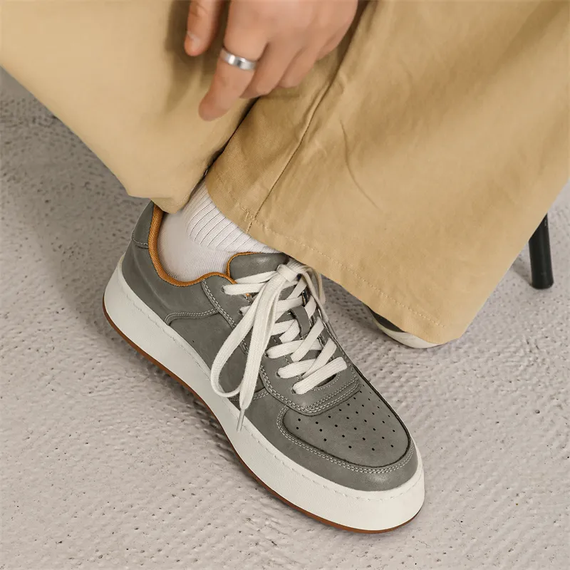 MODENGPAN Low Top Skateboard Shoes Men's-14