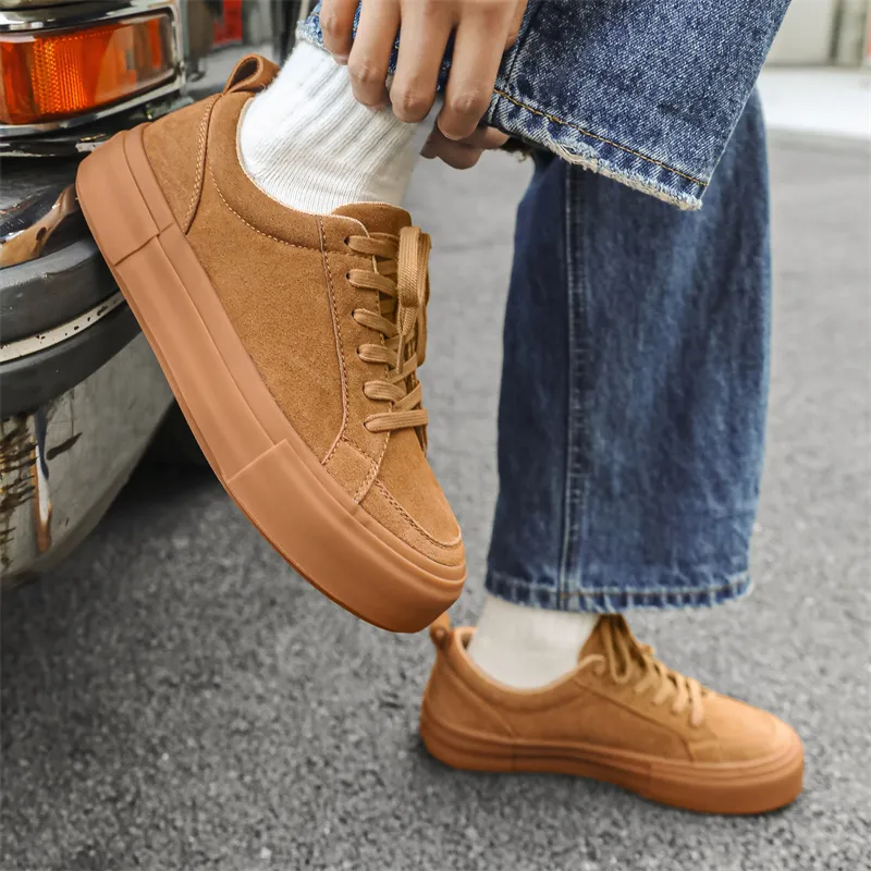 MODENGPAN Breathable Low Top Skateboard Shoes Men's-1