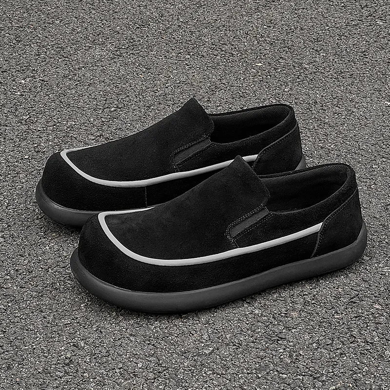 MODENGPAN Breathable And Lightweight Low Top Casual Shoes Men's-16