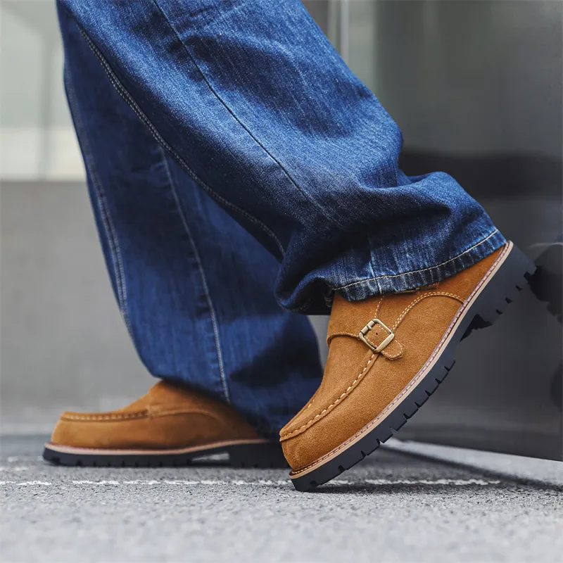 MODENGPAN Men's Casual Shoes Men Low Top-6