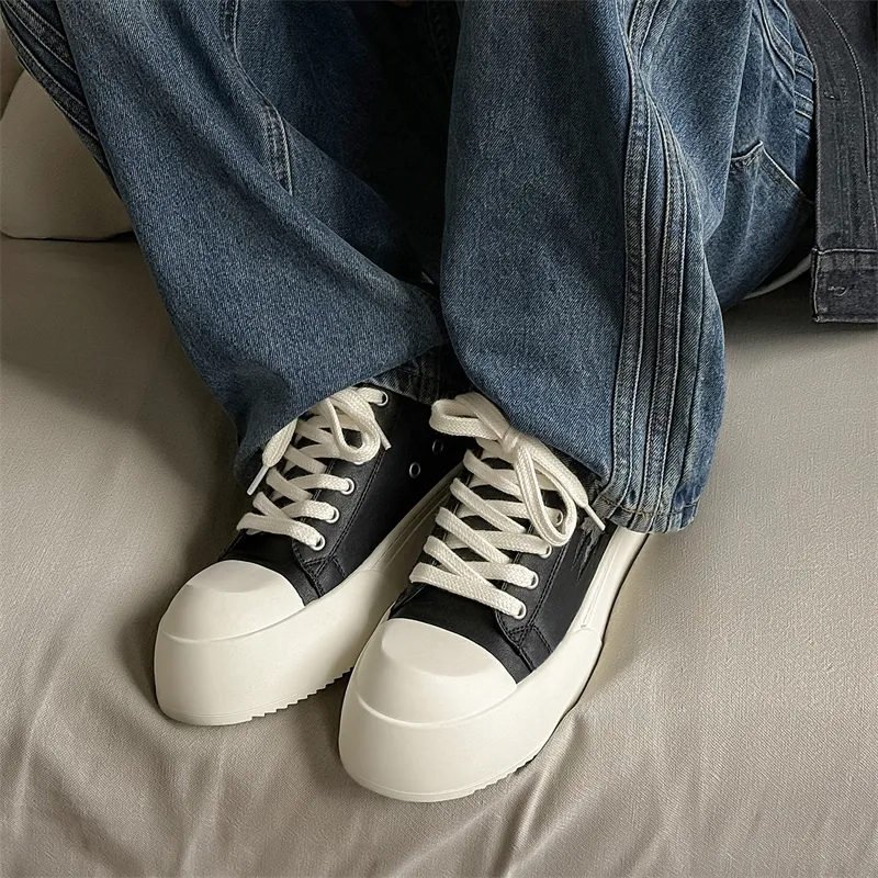 MODENGPAN Lightweight Low-Top Skateboard Shoes Unisex-4