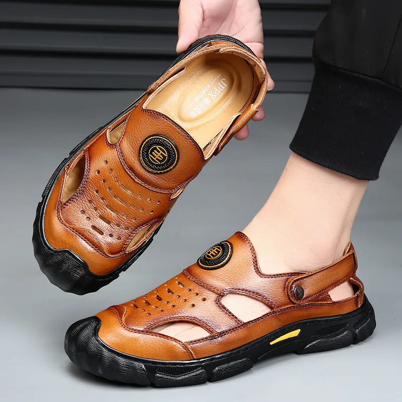 MODENGPAN Wrap toe Slippers Men's-4