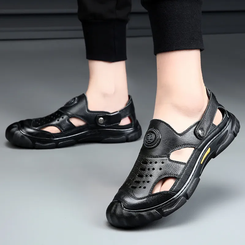 MODENGPAN Wrap toe Slippers Men's-10