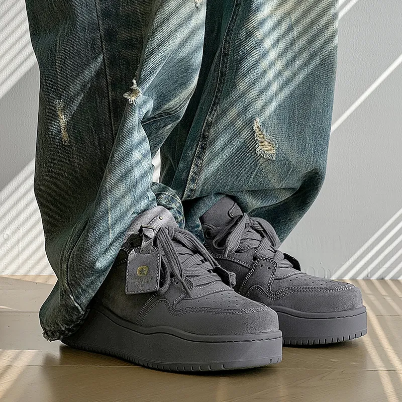 MODENGPAN Cushioning Breathable Low Top Skateboard Shoes Unisex-4