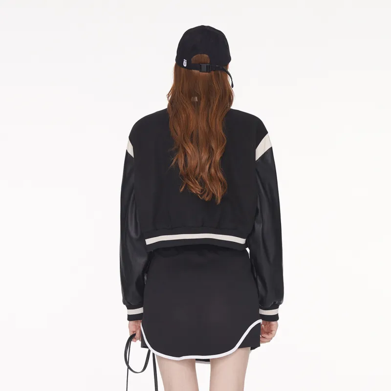 Guuka Hero Baseball Jacket Women's Black-2