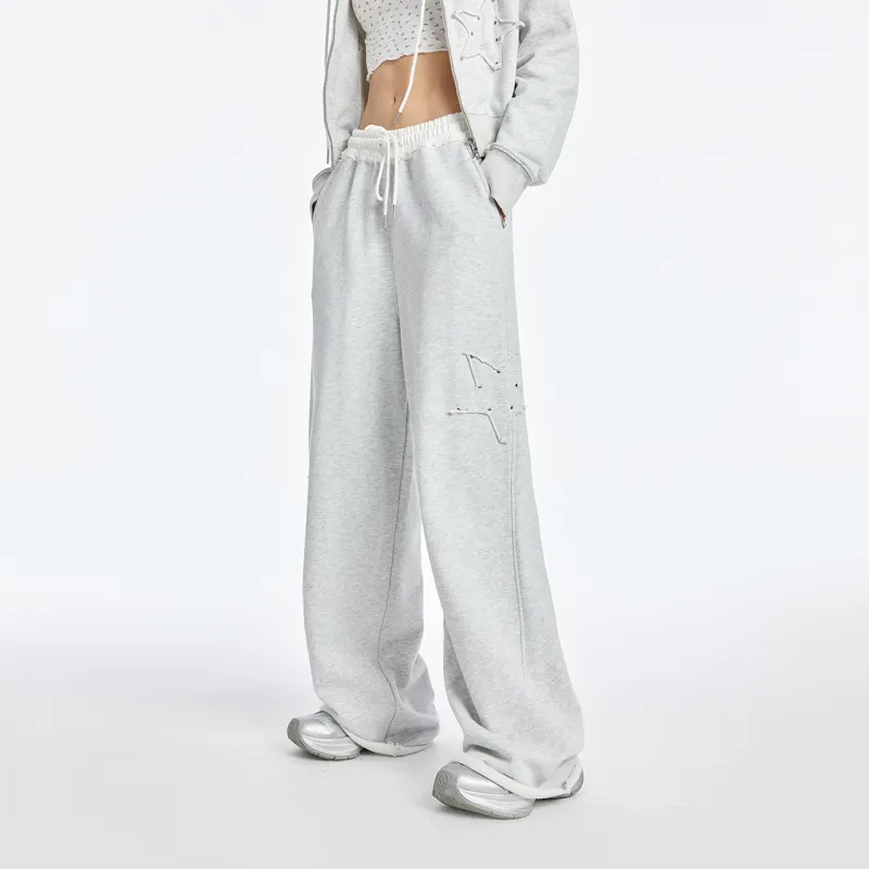 Guuka Hero Casual Pants Women's Floral Apricot-2
