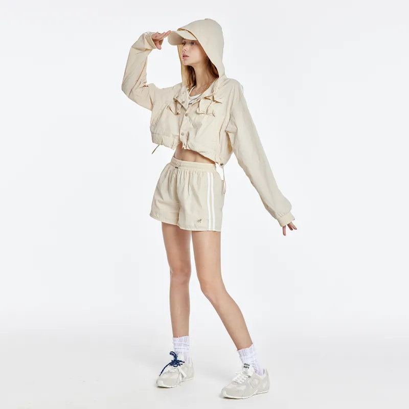 Guuka Hero Sun Protection Clothing Women's Beige-6
