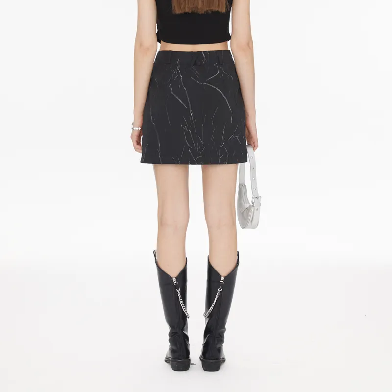Guuka Hero Casual Short Skirts Women's Black-2