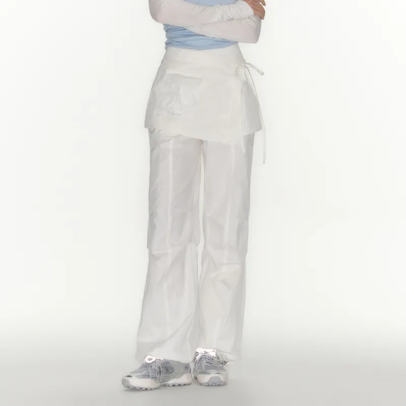 Guuka Hero Casual Short Skirts Women's White-2