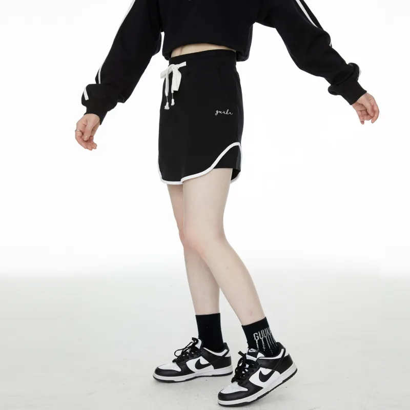 Guuka Hero Casual Short Skirts Women's Black-4