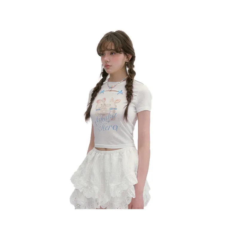 Guuka Hero Set in Sleeve T Shirt Women's-4