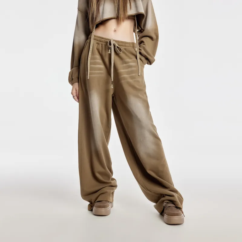 Guuka Hero Casual Pants Women's Dark Khaki-2