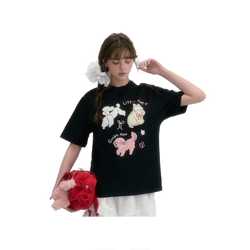 Guuka Hero T Shirts Women's Black-2