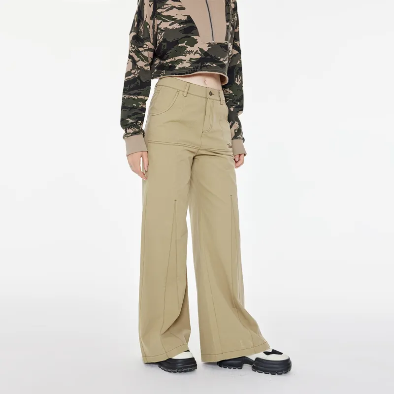 Guuka Hero Casual Pants Women's Khaki-5