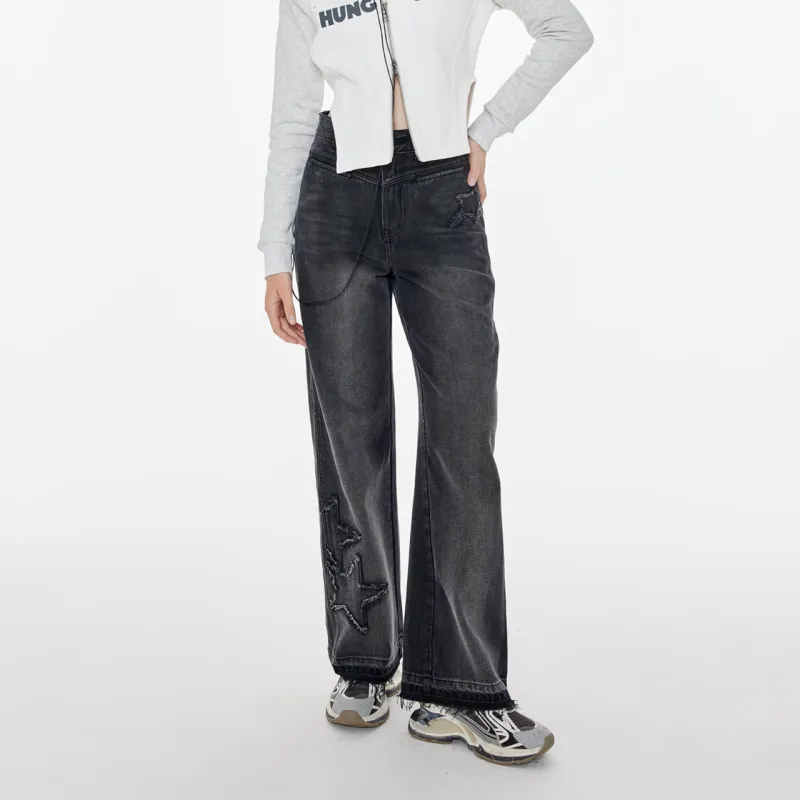Guuka Hero Jeans Women's Black-2