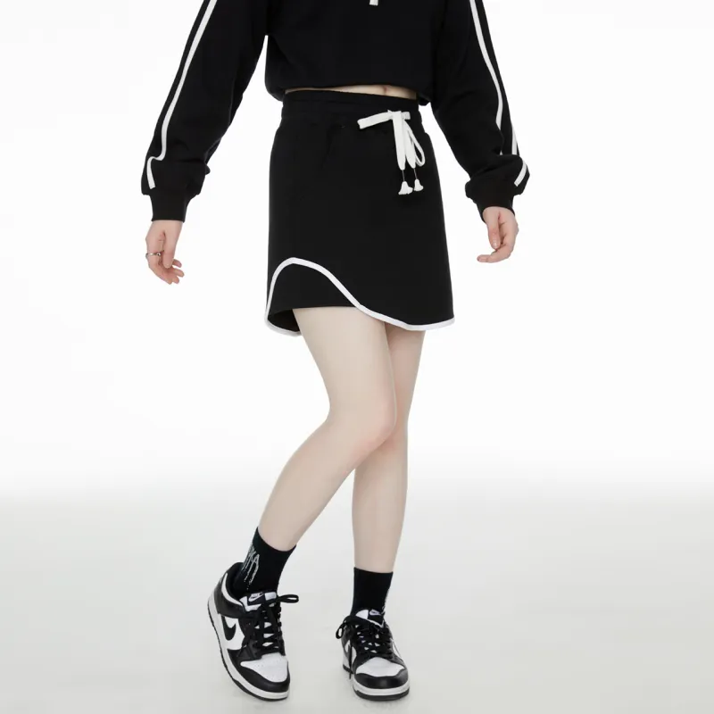 Guuka Hero Casual Short Skirts Women's Black-5