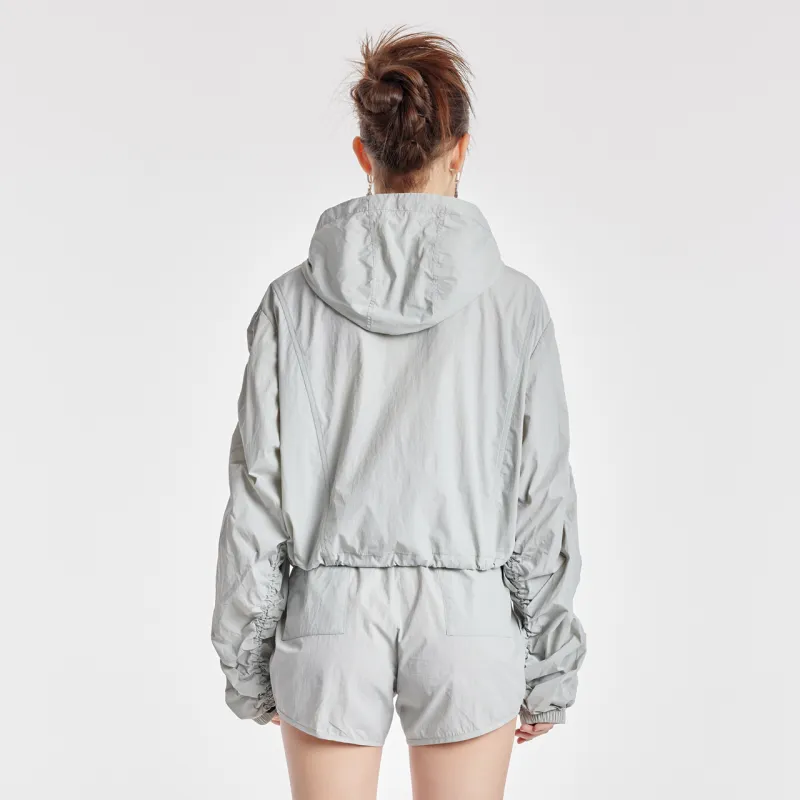 Guuka Hero Sun Protection Clothing Women's Light Gray-2