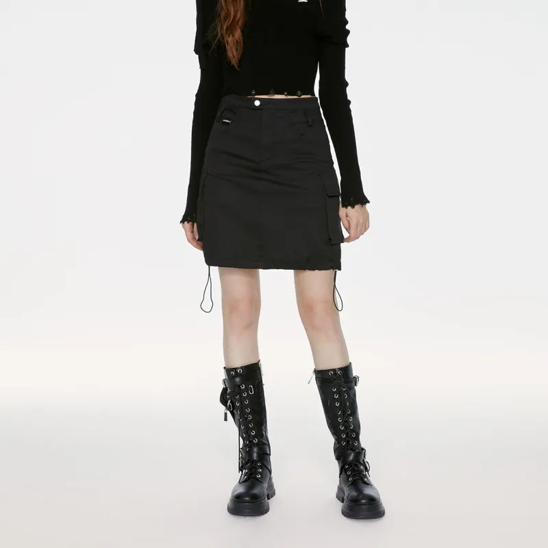 Guuka Hero Casual Short Skirts Women's Black-5