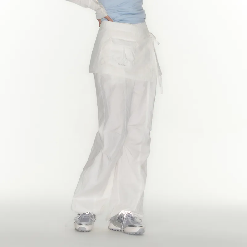 Guuka Hero Casual Short Skirts Women's White-4