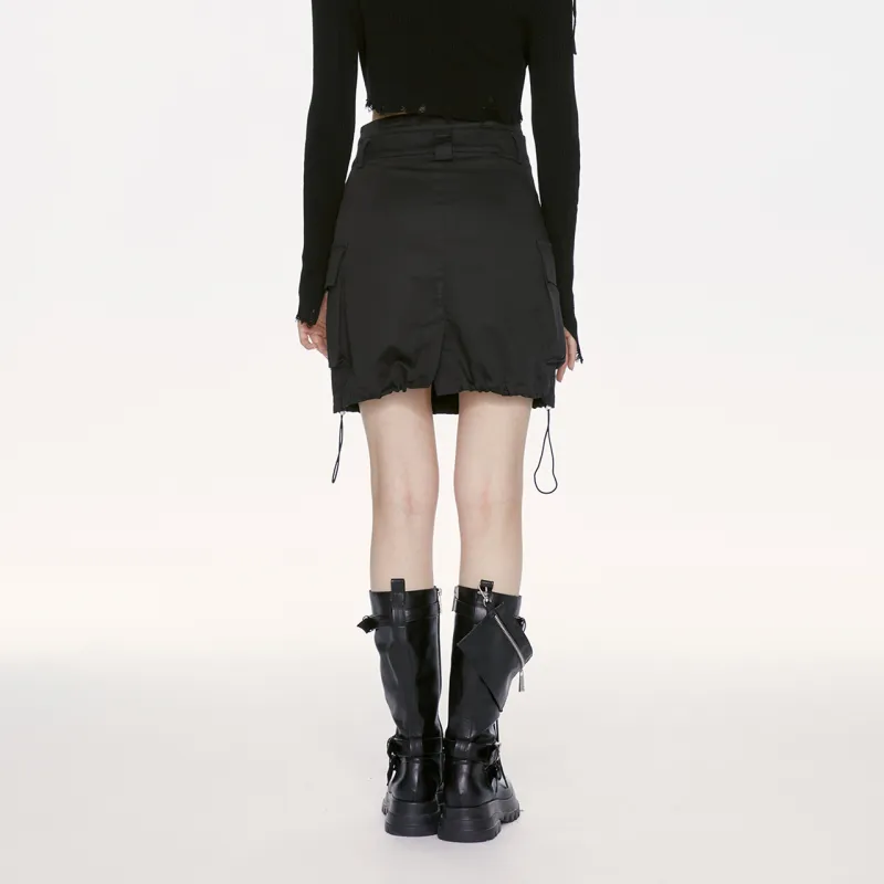 Guuka Hero Casual Short Skirts Women's Black-4