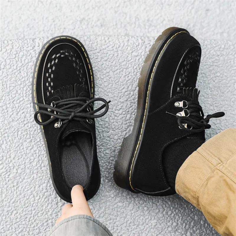 Xiwencha Men's Casual Shoes Men Low Top-3