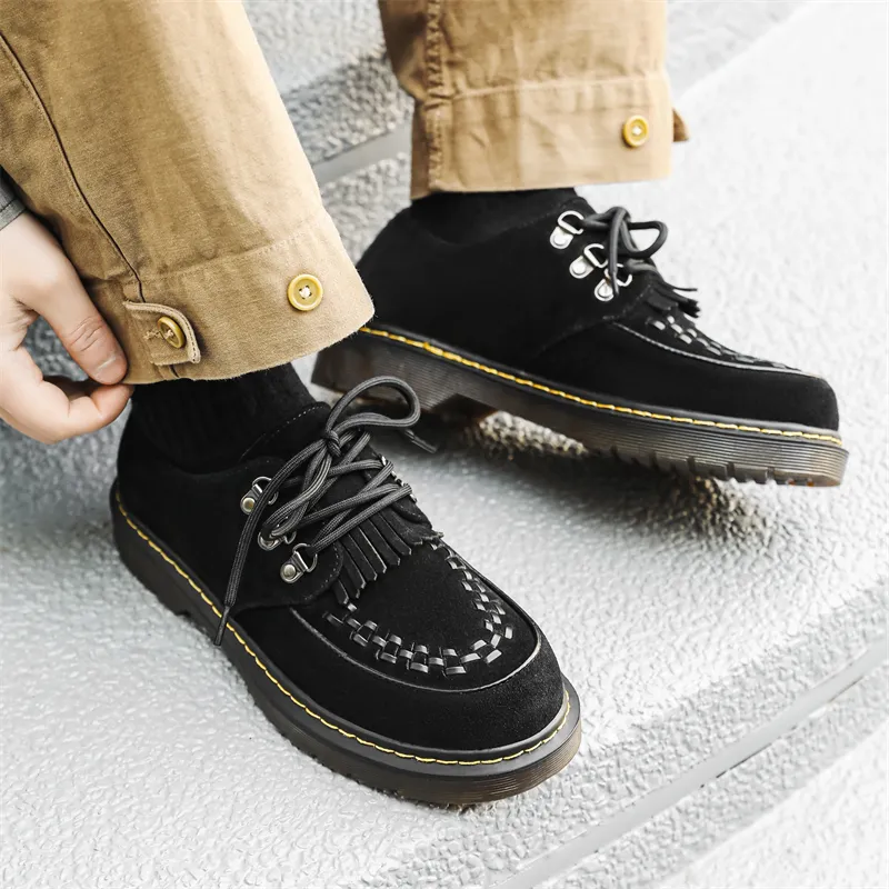 Xiwencha Men's Casual Shoes Men Low Top-4