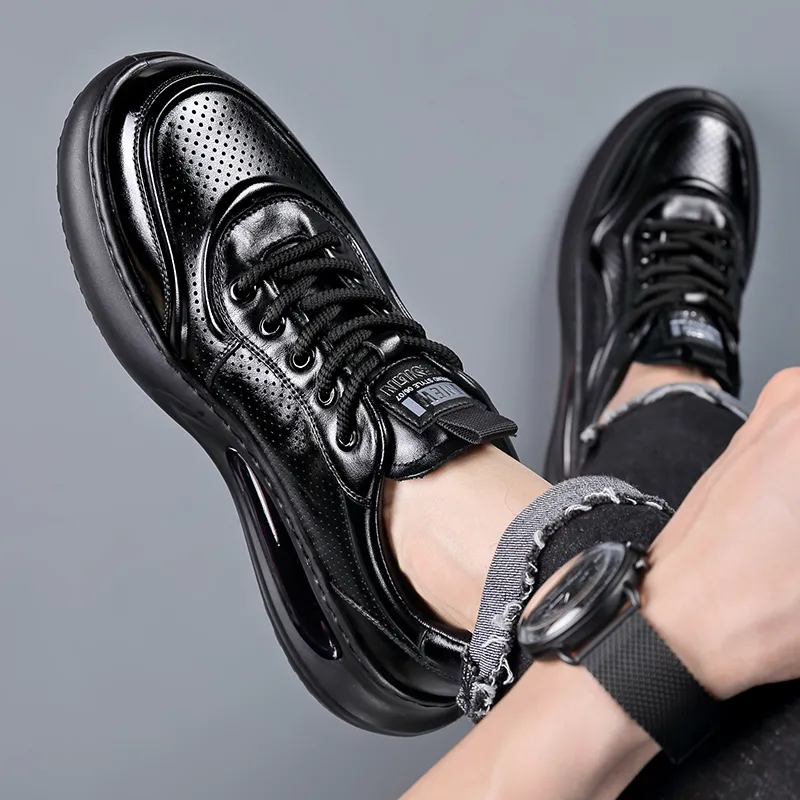 Xiwencha Low Top Casual Shoes Men's-9