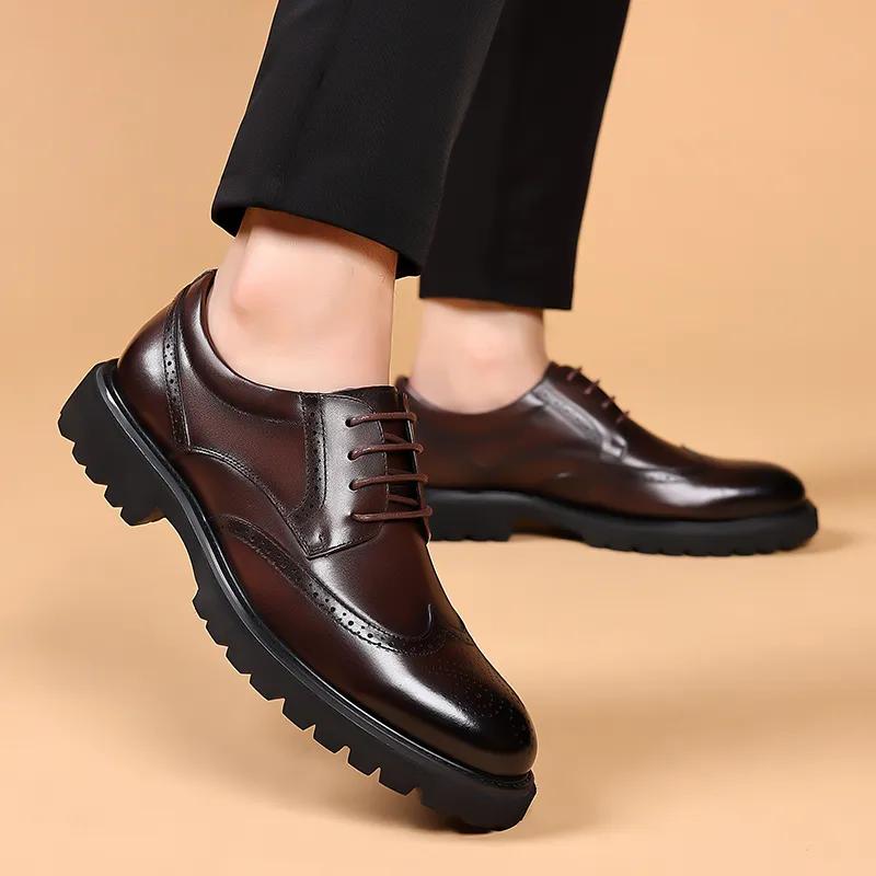 Xiwencha Men's Casual Shoes Men Low Top Black-9