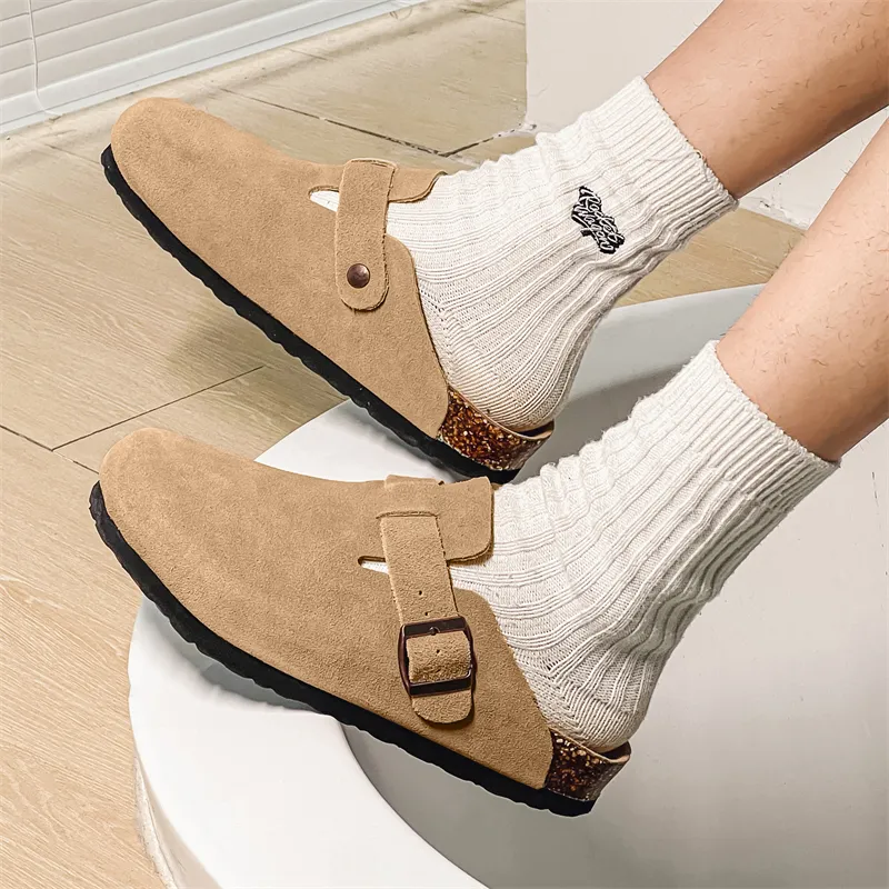 Xiwencha Wrap toe Slippers Unisex-2