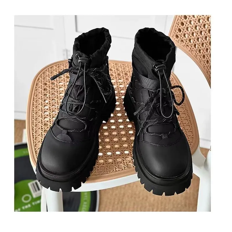 Xiwencha Short Martin Boot Unisex-11