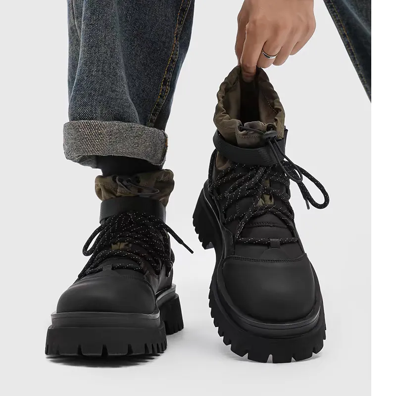 Xiwencha Short Martin Boot Unisex-15