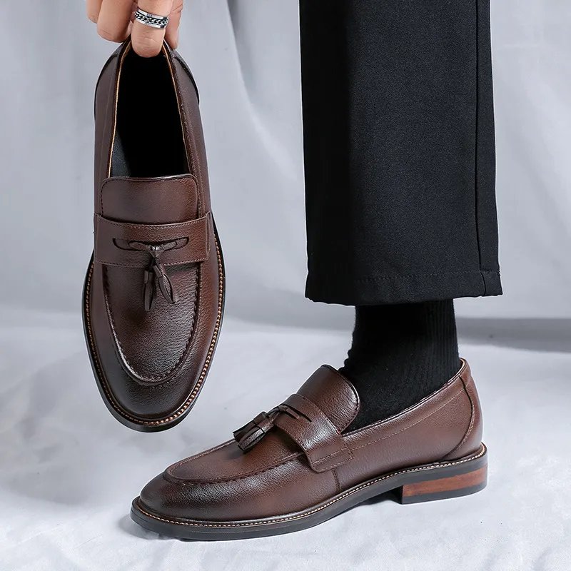 Xiwencha Loafers Men-4