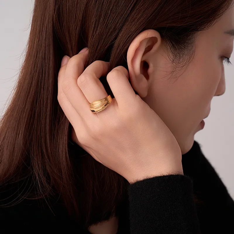 BAILAN BN 925 Sterling Silver Rings Unisex-3