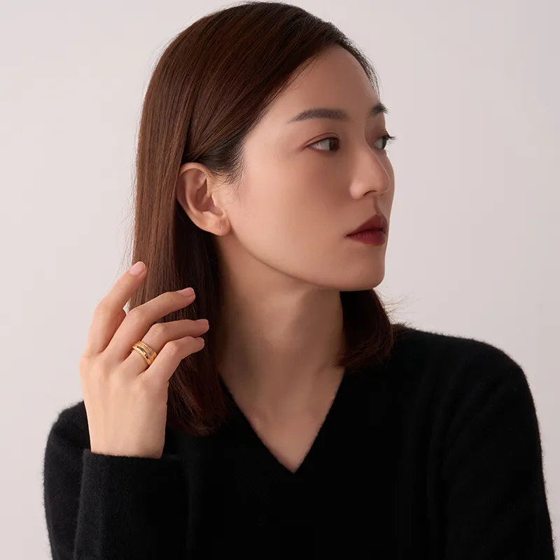 BAILAN BN 925 Sterling Silver Rings Unisex-2