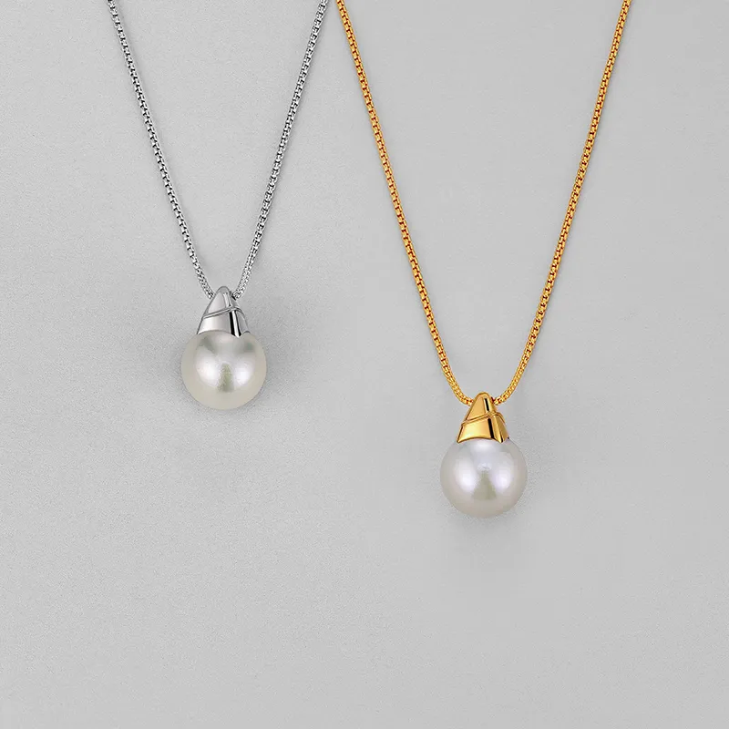 BAILAN BN Pearl Necklaces Unisex-5